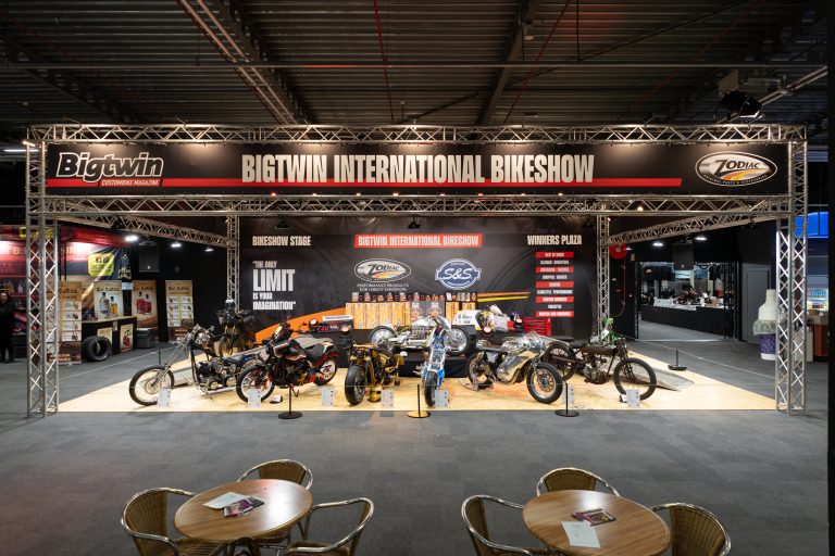 De klassen van de Bigtwin Bikeshow